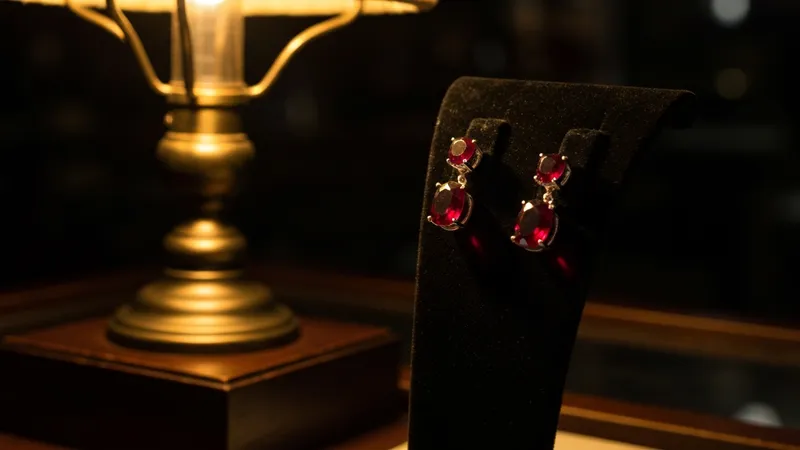 Acheter Des Boucles Doreilles Rubis En Ligne