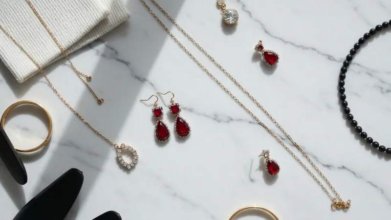 Styles et occasions pour porter des boucles d'oreilles rubis