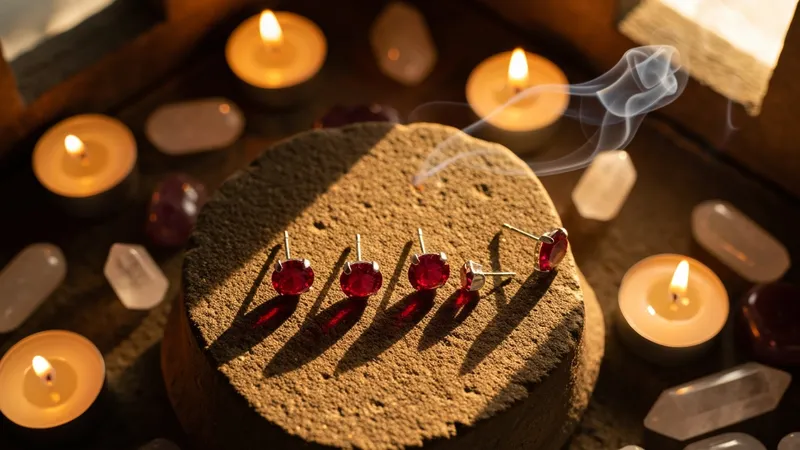 Les rubis et la spiritualité
